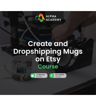 Create and Dropshipping Mugs on Etsy Alpha Academy Code Key GLOBAL